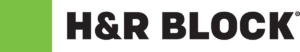 H&R Block logo.