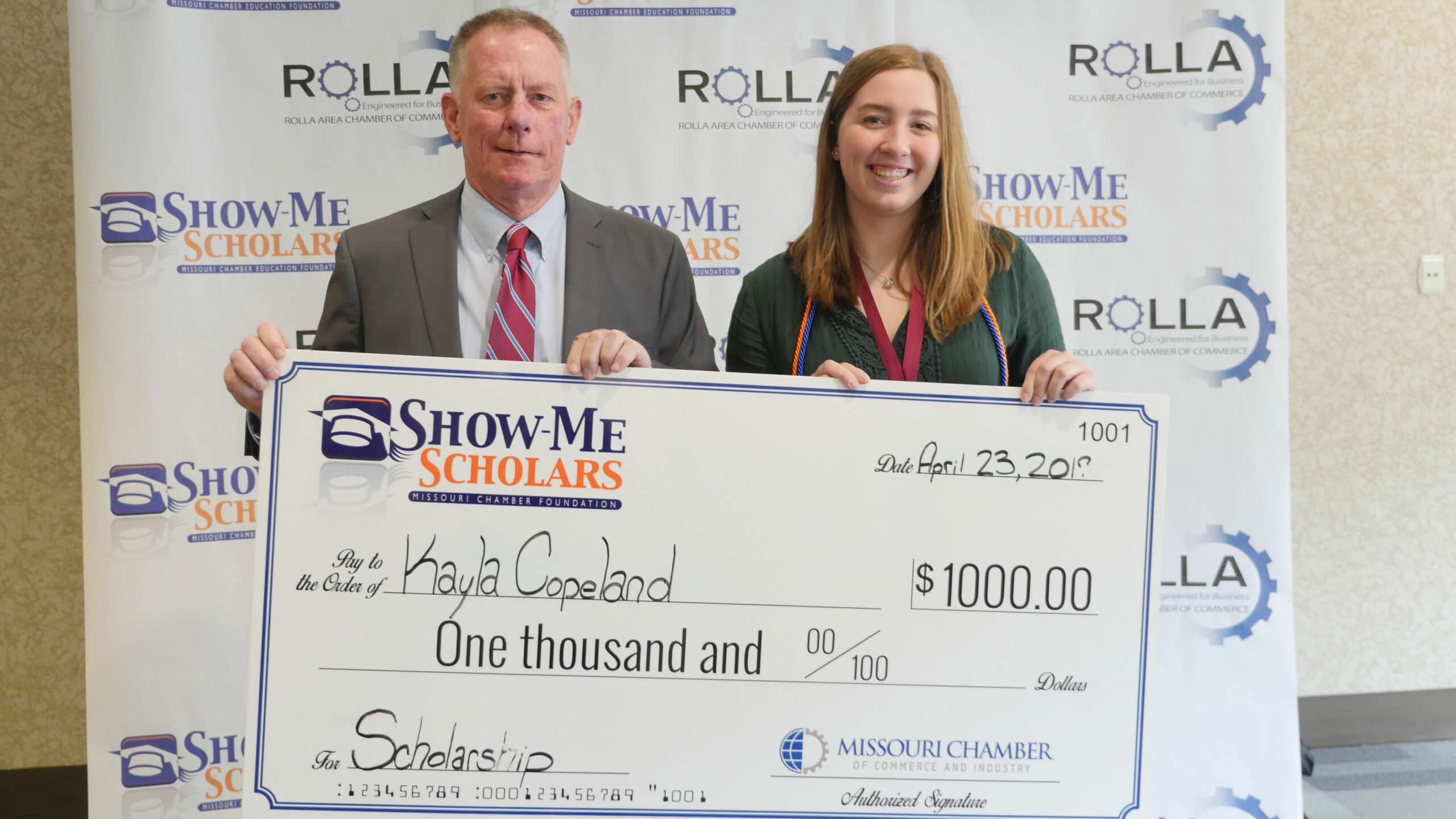 87 Rolla high school seniors recognized as ShowMe Scholars Missouri