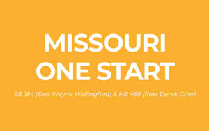 Missouri One Start logo.