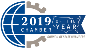 2019 Chamber of The Year logo.