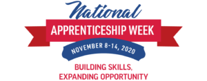 National Apprenticeship Week logo.