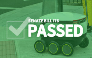 Senate bill 176 passed green graphic.