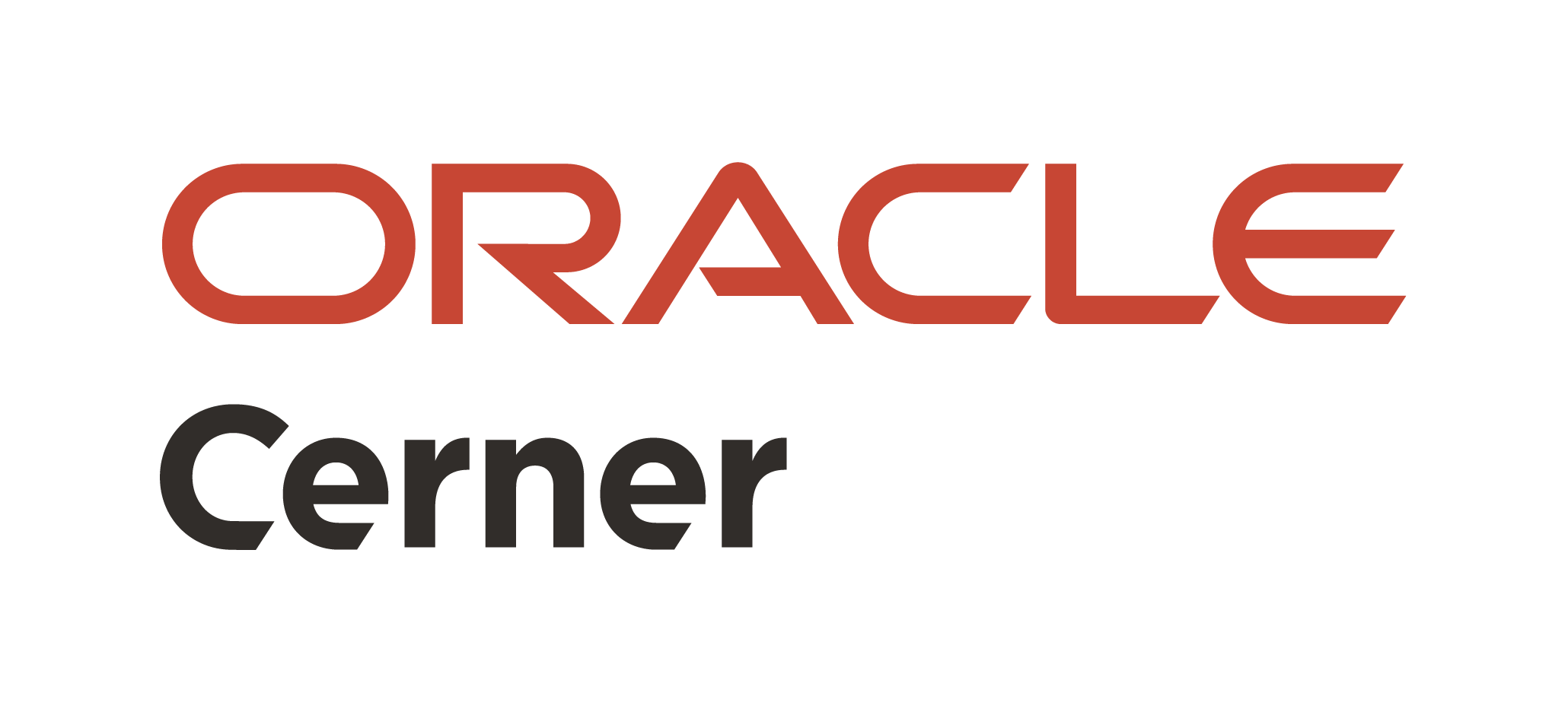 ORACLE Cerner logo.