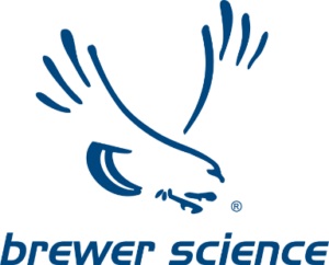 Brewer Science blue logo.