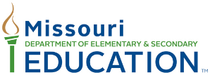 Missouri Department of Elementary and Secondary Education logo.