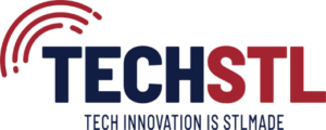 TechSTL "Tech Innovation is STLMade" logo.
