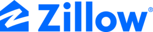 Zillow blue logo.