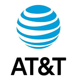 AT&T logo blue sphere