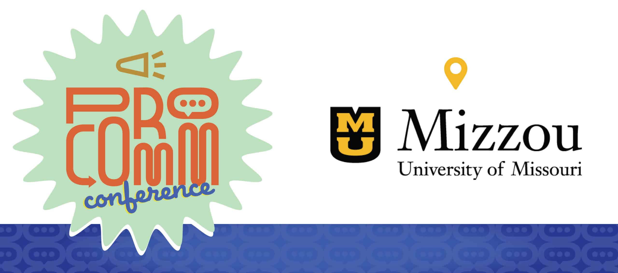 Pro Communicators Conference logo adjacent to the University of Missouri logo