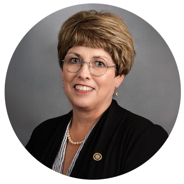 Official headshot of Senator Cindy O'Laughlin