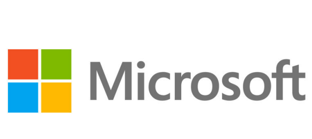 Microsoft logo in color