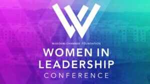 Women In Leadership Conference 2026 overlayed on an image of the Branson Landing